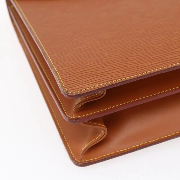 LOUIS VUITTON Epi Serviette Conseiller Zipangu Gold M54428 LV Auth 151087 - Picture 3 of 16